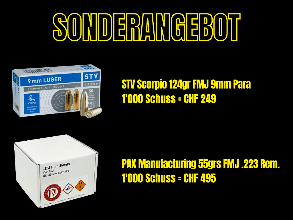 Sonderangebot Munition